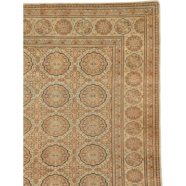 Rustic Galerie Shabab Collection Mid-20th Century Turkish Sivas Rug For Sale - Image 3 of 10