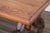 Wood Vintage 1980s Custom French Style Solid Cedar Dining Table With Ornately Carved Pedestal Bases For Sale - Image 7 of 18