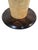 Henredon Mid 20th Century MCM Burl Pedestal Table With Macassar Ebony Base by Henredon For Sale - Image 4 of 8