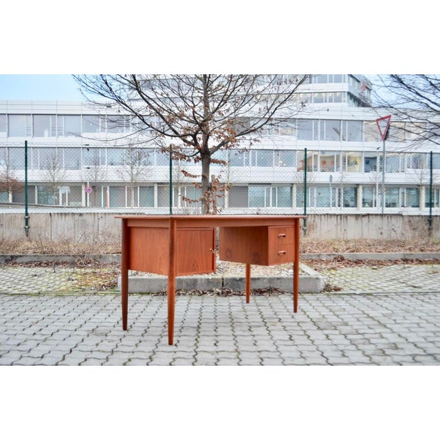 Mid-Century Danish Desk in Teak, 1960 For Sale - Image 10 of 18