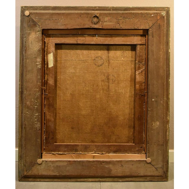 Florentine School Artist, St. John the Baptist, 1500-1600, Oil on Canvas For Sale - Image 12 of 16