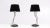 Stirrup Table Lamps from Eichholtz, 1980s, Set of 2 For Sale - Image 9 of 10