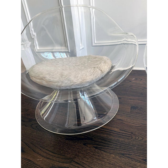 Pair Daffodil Lounge Chairs by Erwin & Estelle Laverne For Sale - Image 11 of 12