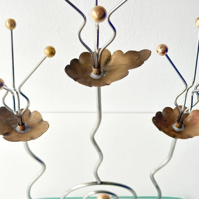 Tony Evans(1942-2009) Three Candle Candelabra For Sale - Image 10 of 12