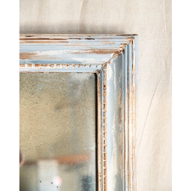French Antique Delphine Mirror For Sale - Image 3 of 7