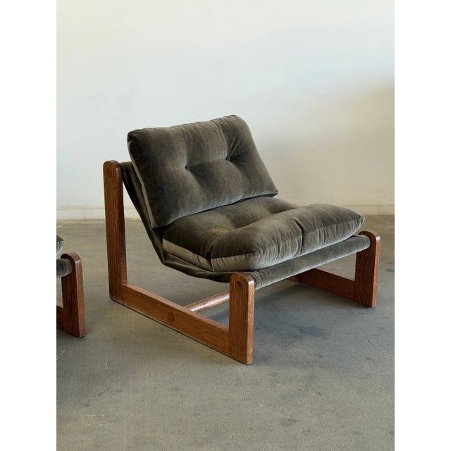 Made to Order Fionda Lounge Chairs - Pair For Sale - Image 4 of 18