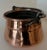 Copper 19th Century Polished Copper Plater Jardiniere Cooking Pot with Handle For Sale - Image 8 of 8