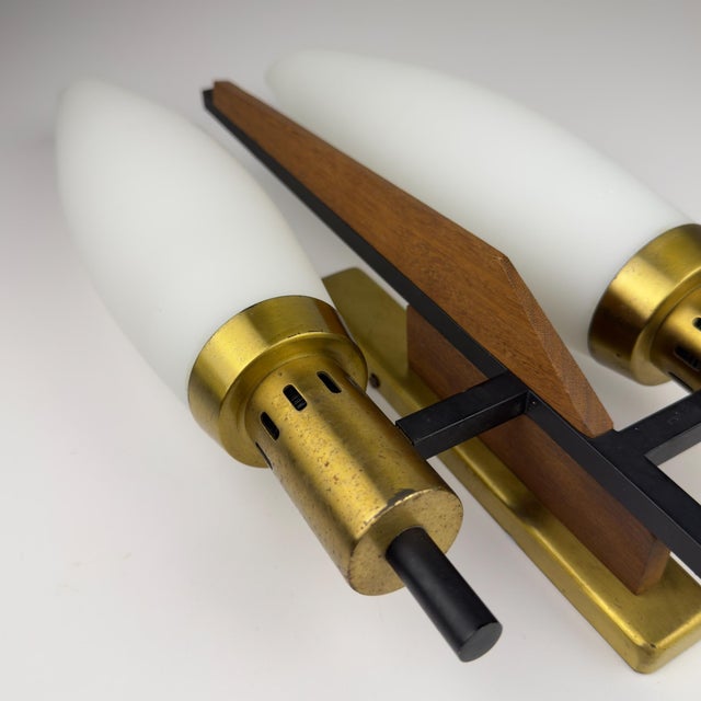 Vintage Wall Lamp from Stilnovo, Italy, 1960s For Sale - Image 4 of 16