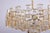 Metal Large Gilt Brass Crystal Chandelier by Sciolari for Palwa, Germany, 1970s For Sale - Image 7 of 18