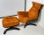 Introducing the exquisite Vintage Chair & Ottoman made in Italy by renowned designer Giorgio Saporiti. This luxurious...