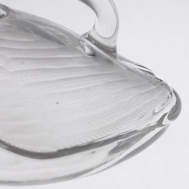 20th Century Continental Silver & Clear Glass Novelty Duck Claret Jug For Sale - Image 12 of 18