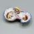 Antique French Porcelain Double Salt Cellar Dish by Charles Field Haviland for Gérard, Dufraisseix & Morel, 1890s For Sale - Image 6 of 17