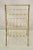 Hollywood Regency Late 20th Century Vintage Gold Metal Faux Bamboo 3 Tier Hollywood Regency Magazine Rack Stand For Sale - Image 3 of 11