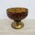 Italian Murano Glass with Brass Centerpiece Bowl, 1970s For Sale - Image 4 of 18