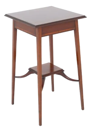 Sheraton Revival Mahogany Side Table, 1890s