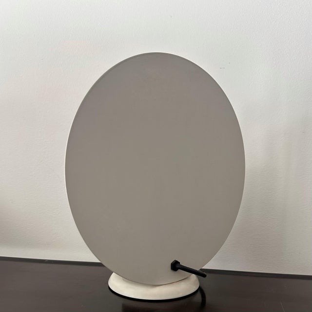 Round Table Lamp by Michele De Lucchi for Bieffeplast, 1983, in Flawless conditions. Designed 1980 to 1989 This piece has...