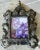 Circa 1980 Baroque-Style Bronze & Gilt Acanthus Leaf Cast Iron Easel Back Picture Frame For Sale - Image 9 of 12