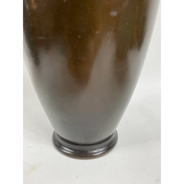 Vintage Chinese Bronze Vase For Sale In New York - Image 6 of 8