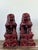 Vintage Asian “Sang De Bouf” Foo Lions - A Pair For Sale - Image 11 of 12