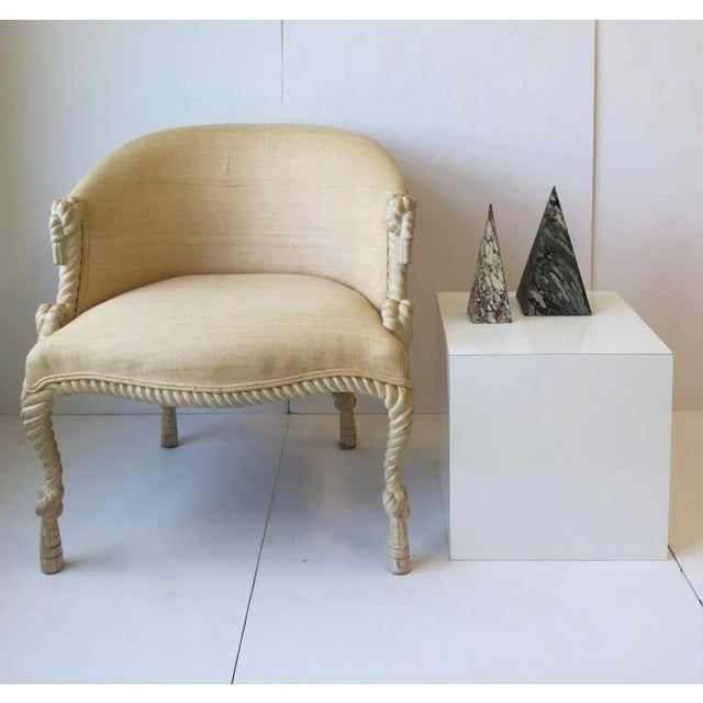 White Cube End Table or Pedestal, Postmodern, Late 20th Century For Sale - Image 4 of 12