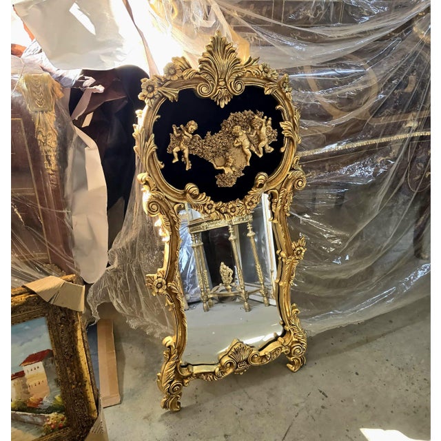 Bring timeless French elegance into your home with this stunning Baroque Rococo wall mirror. Featuring a sophisticated...