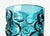 Blue Mid-Century Modern Space Age Blue Bubble Glass Vase by Wilhelm Braun-Feldweg for Hirschberg, Germany, 1960s For Sale - Image 8 of 16