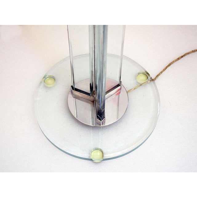 Vintage Crystal Floor Lamp by Pietro Chiesa for Fontana Arte, 1930s For Sale - Image 12 of 14