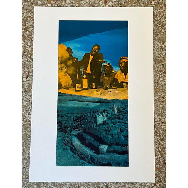 A Vintage Boho Original Surrealist Collage is a unique piece of artwork that blends the expressive freedom of boho style...