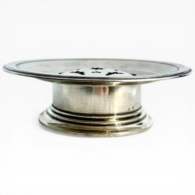 Vintage French Silver Plate Coquillor Butter Press For Sale - Image 10 of 16