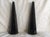 Black Obelisks by Archimede Seguso for Murano, 1960s, Set of 2 For Sale - Image 8 of 10