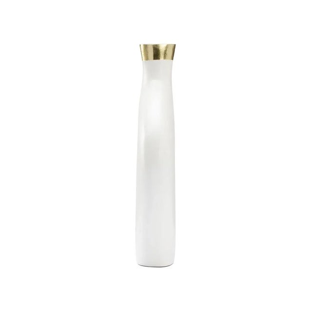 2020s Asymmetric Vase - White, Large For Sale - Image 5 of 6