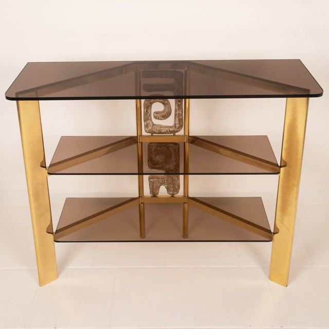Nikol Console Table by Luciano Frigerio for Frigerio Di Desio, 1970s For Sale - Image 6 of 18