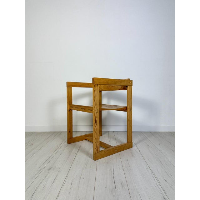 Set of Vintage Pine Dining Chairs Model 313 Trybo Series by Edvin Helseth for Stange Bruk, 1960s, Set of 4 For Sale - Image 11 of 14
