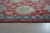Contemporary Rust Red Oushak Style Floral Hand-Knotted Wool Rug 8x10 For Sale - Image 3 of 6