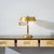 Mid-Century Modern 1950s Italian Brass Table Lamp, Manufacture For Sale - Image 3 of 9