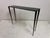 Metal Forged Steel Console Table in the style of Jean Michel Frank, 2000s For Sale - Image 7 of 17