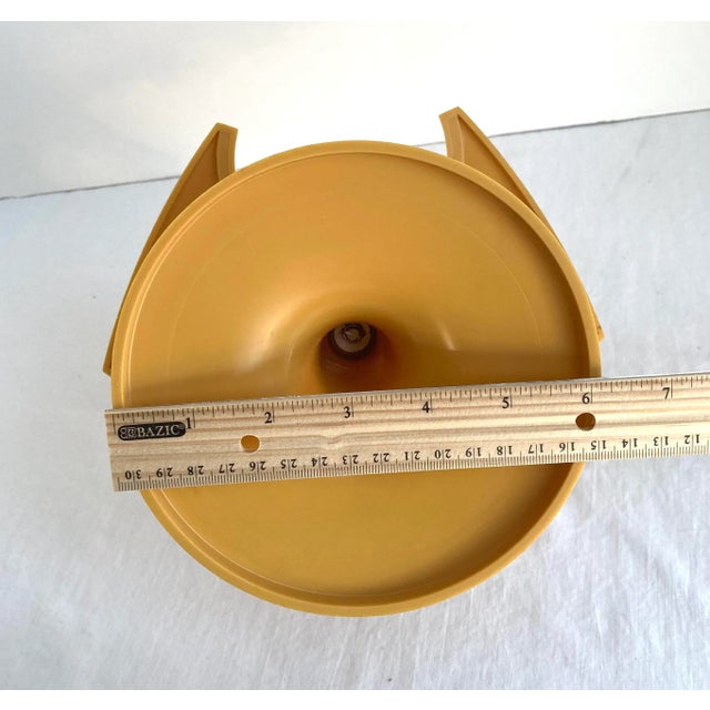 Vintage Mid-Century Condiment Relish Garnish Lazy Suzan For Sale - Image 9 of 11