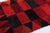 Rug & Kilim Vintage Swedish Rya Rug, Red and Black Geometric Pattern - Rug & Kilim For Sale - Image 4 of 8
