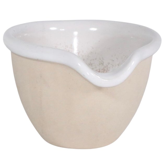 Mid 20th Century Bennington Pottery Batter Mixing Bowl Att. To David Gil For Sale - Image 9 of 9