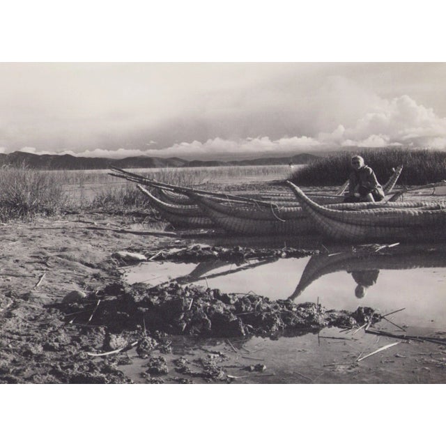 Hanna Seidel, Bolivia, Boats, 1960s, Black & White Photography For Sale