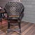 Palecek Designer Black Woven Rattan Cheetah Counter Stool Set For Sale In Los Angeles - Image 6 of 12