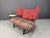 Red Colibri Loveseat attributed to Jan Armgardt for Leolux, 1980s For Sale - Image 8 of 11