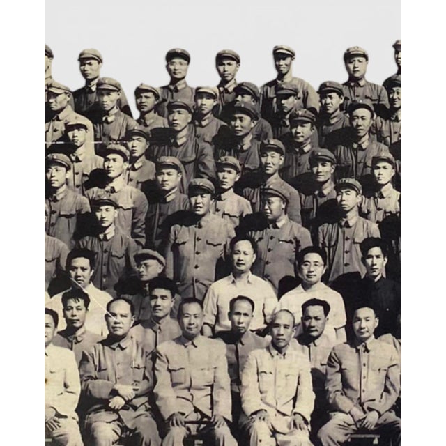 Metal Chinese Propaganda Panorama with Mao Zedong, 1964, Photography For Sale - Image 7 of 9