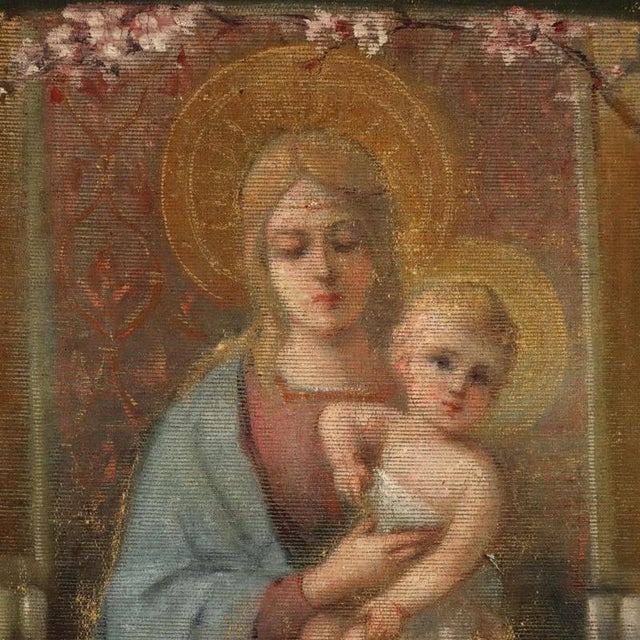 Procession Banner Painting, Painting on Canvas, Framed For Sale - Image 4 of 14