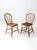 Antique Farmhouse Bow Back Dining Chairs Pair For Sale - Image 4 of 12