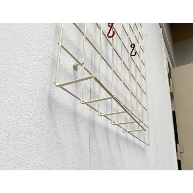 Mid-Century German Minimalist String Coat Rack, 1960s For Sale - Image 11 of 18