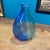 Mid-Century Two-Tone Murano Glass Flask in Green and Blue by Archimede for Seguso, 1950 For Sale - Image 6 of 10