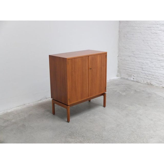 Abstracta 2-Door Cabinet by Jos de Mey for Van den Berghe-Pauvers, 1960s For Sale - Image 3 of 16
