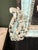 Glass Late 20th Century Louis XVI Style Teal Polychromed Mirror For Sale - Image 7 of 9