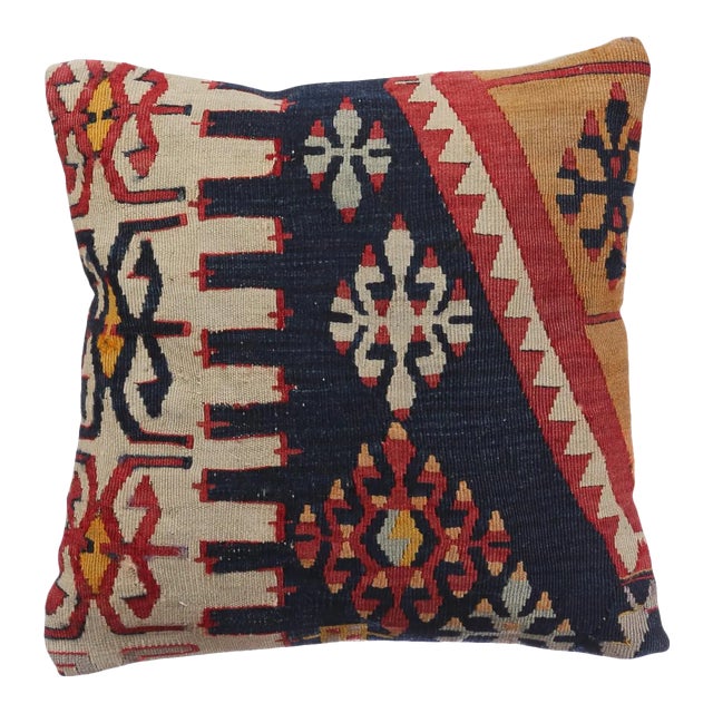 Turkish Kilim Pillow Cover For Sale
